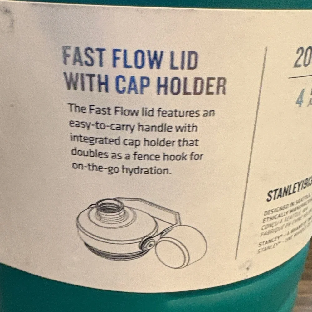 Stanley Teal Fast Flow Jug - Picture 5 of 6